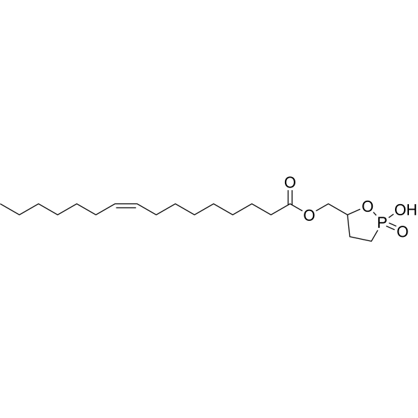 Palmitoleoyl 3-carbacyclic phosphatidic acid 910228-13-6